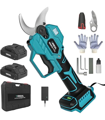 Amazon | DFIXIT 50mm切断径 電動剪定バサミ 充電式剪定ばさみ
